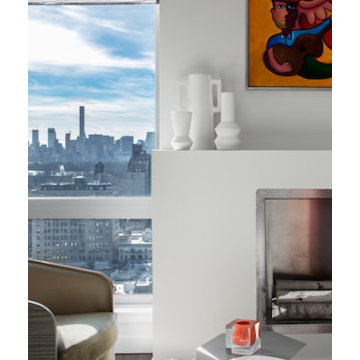 An Art-Filled Penthouse Overlooking Central Park West