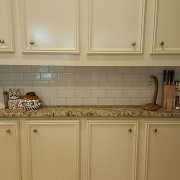 3x6 Biscuit Subway Tile Backsplash