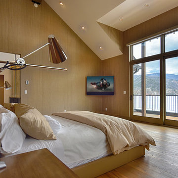 Modern Contemporary Home Media Installation + Design