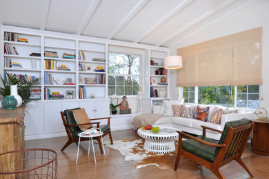 Inspiration for a contemporary living room remodel in San Francisco