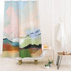 Dan Hobday Art Dream Landscape Shower Curtain