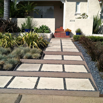 Transitional Front Entry Way