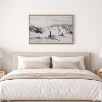 Buried Fences Minimal Style Wall Art