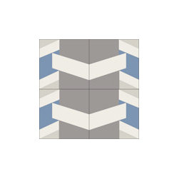"Geo III" 8x8 Encaustic Cement Tiles - Wall And Floor Tile