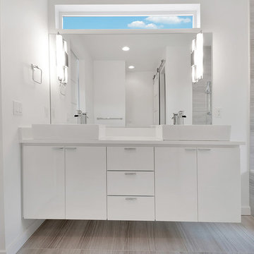 Modern White Home