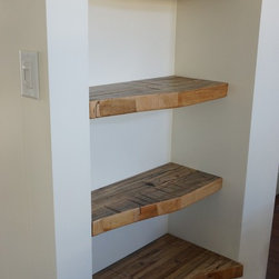 Design-Build Pop-Top Addition - Display And Wall Shelves 