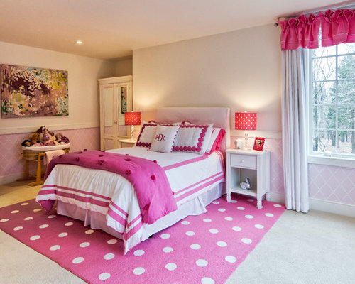  Pink  White  Bedroom  Houzz