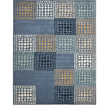 Safavieh Wyndham Collection WYD316 Rug, Grey/Multi, 8'x10'
