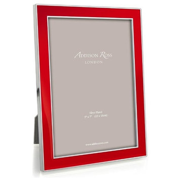 Addison Ross Red Enamel Picture Frame, 4x6