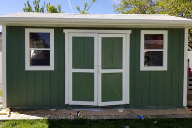 Example of a cottage shed design in Salt Lake City