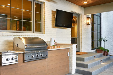 Example of a patio design in Austin