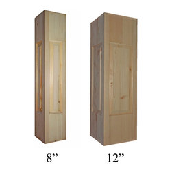 Raised Panel Porch Newel Post - Outdoor Products