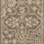 Momeni - Momeni Cosette Hand Tufted Traditional Area Rug Brown 2'3" X 8' Runner - The intricate ornamentation of this traditional area rug is rich with regal embellishment. Moroccan-inspired arabesques and medallions recall the repeating patterns of antique encaustic tiles, filling the floor with captivating designs that are beautiful to behold. Hand-tufted construction enhances the artisanal beauty of each floorcovering with an enduring quality woven from natural wool fibers.