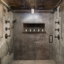 Bathrooms, spas