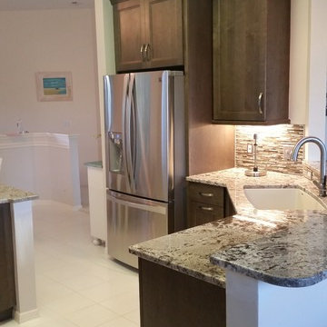 "grey storm" kitchen and little spark