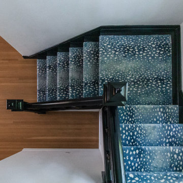 Custom Elegant Staircase Design and Build in Costa Mesa, CA