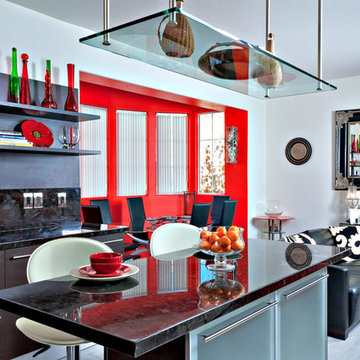 GLASS DOORS FOR BASE UNITS IN KITCHEN DESIGN