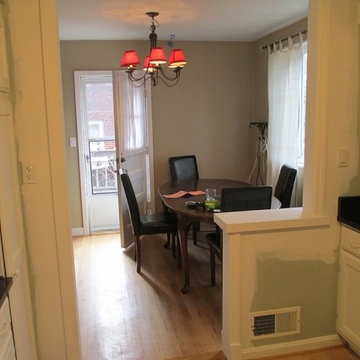 Open Kitchen to Dining Room