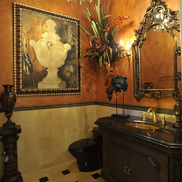Traditional Powder Room
