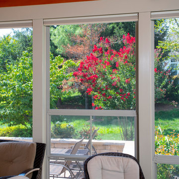 Hybrid Eze-Breeze Sunroom with Infrared Heaters