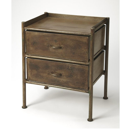 Company Cameron Industrial Chic Side Table, Bronze