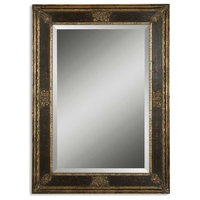Cadence Small Antique Gold Mirror