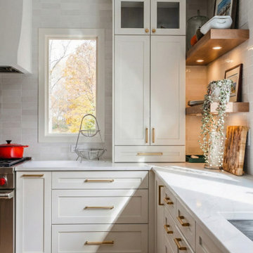 McLean Transitional Home Renovation | Luxury Kitchen & Spa Bathroom