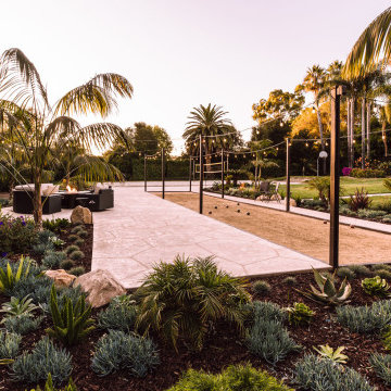 Hope Ranch Bocce Ball Court and Tropical Gardens