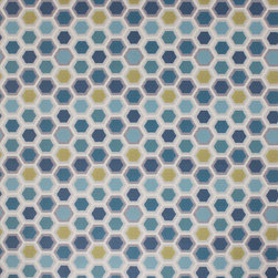 Cedric Lagoon - Upholstery Fabric