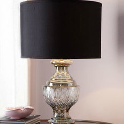 "Cambridge" Etched Lamp - Table Lamps