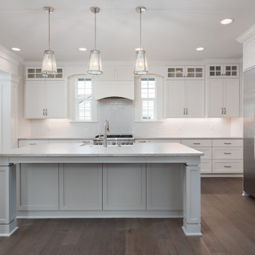 Front View of Kitchen with Breakfast Nook | Custom Kitchen | Westlake Village