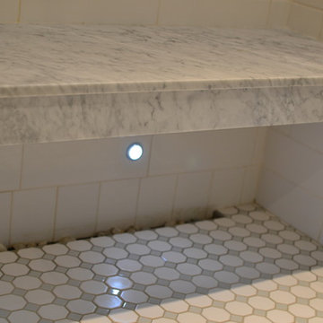 Classic bath and sauna area in Saugatuck