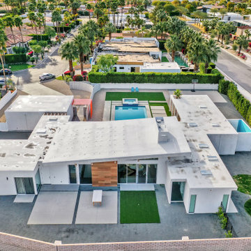 Timeless Elegance: Custom Built Mid Century Modern Home Palm Springs