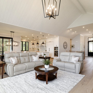 Armitage Avenue Custom Home - Living Room