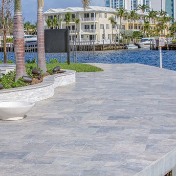 Silver Travertine Pavers