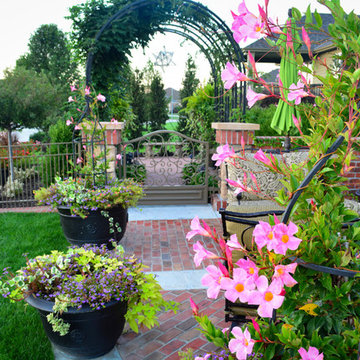 Corner lot Courtyard
