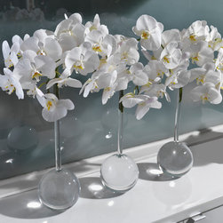 Floral Art Beaker Vases - Vases