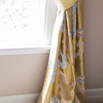 Valance curtains with swags and tails by celuce.com