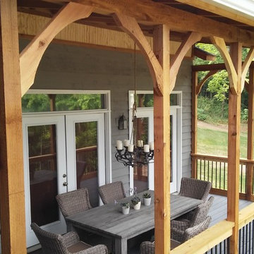 Fortress deck with inlay