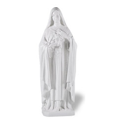 ResinStone - Saint Theresa Statue - Decorative Objects And Figurines