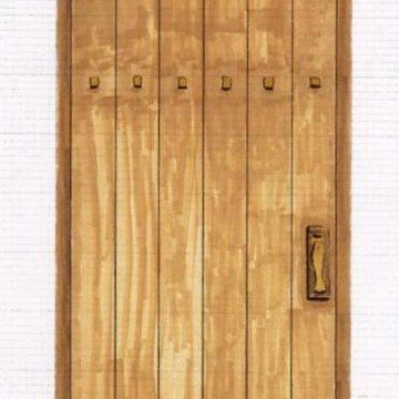Garden and Pedistrian Wood Gates .