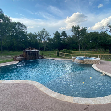 The Weeks "Beast Pool" Waterfall and Grotto