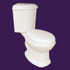 Dual Flush Round Space Saving Corner Toilet Biscuit China