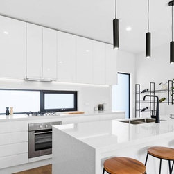 Kitchen White Acrylic Splashbacks - Building Materials
