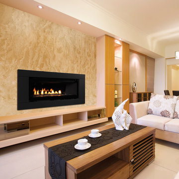 DRL3000 - Contemporary Gas Fireplaces by Superior