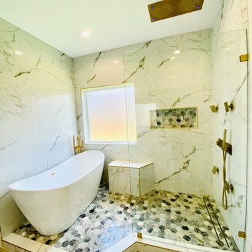 Master bathroom in Fosters Ridge in Conroe