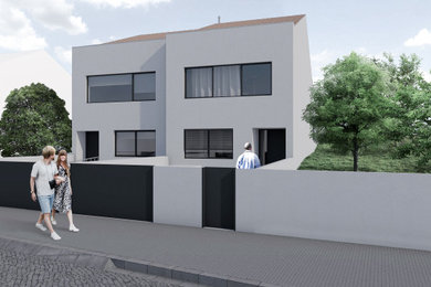 Minimalist exterior home photo in Other