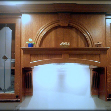 Quarter sawn White Oak kitchen