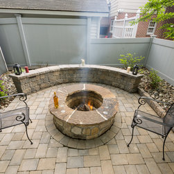 Masonry Stone Fire-Pit - Fire Pits