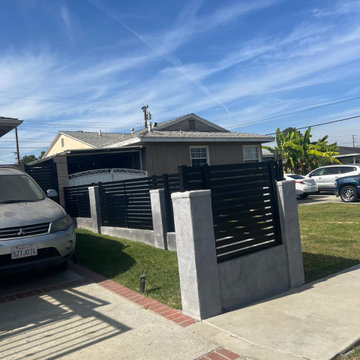 Modern Aluminum Slat Fence Supply – Los Angeles